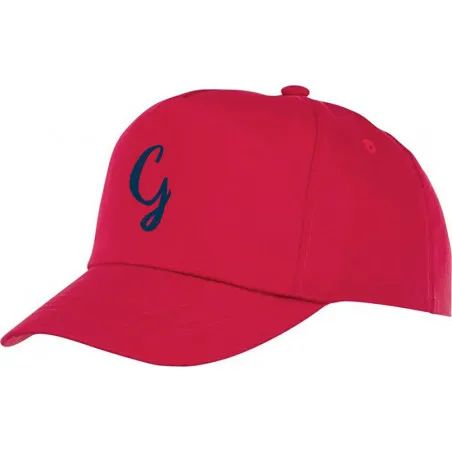Casquette 6 panneaux coton épais brossé